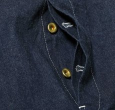 画像11: SUGAR CANE (シュガーケーン) HEADLIGHT 11oz. BLUE DENIM LOW BACK OVERALLS (11)