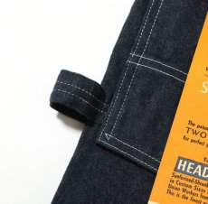 画像17: SUGAR CANE (シュガーケーン) HEADLIGHT 11oz. BLUE DENIM LOW BACK OVERALLS (17)