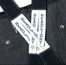 画像13: SUGAR CANE (シュガーケーン) HEADLIGHT 11oz. BLUE DENIM LOW BACK OVERALLS (13)