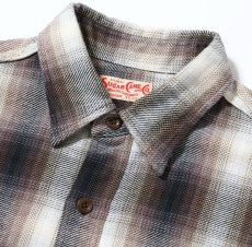 画像6: SUGAR CANE (シュガーケーン) TWILL CHECK WORK SHIRT (6)