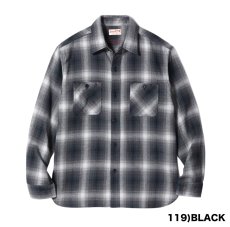画像2: SUGAR CANE (シュガーケーン) TWILL CHECK WORK SHIRT (2)