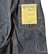 画像14: DURA-BILT (デュラビルト) 3 SERIES LOW BACK OVERALLS (14)