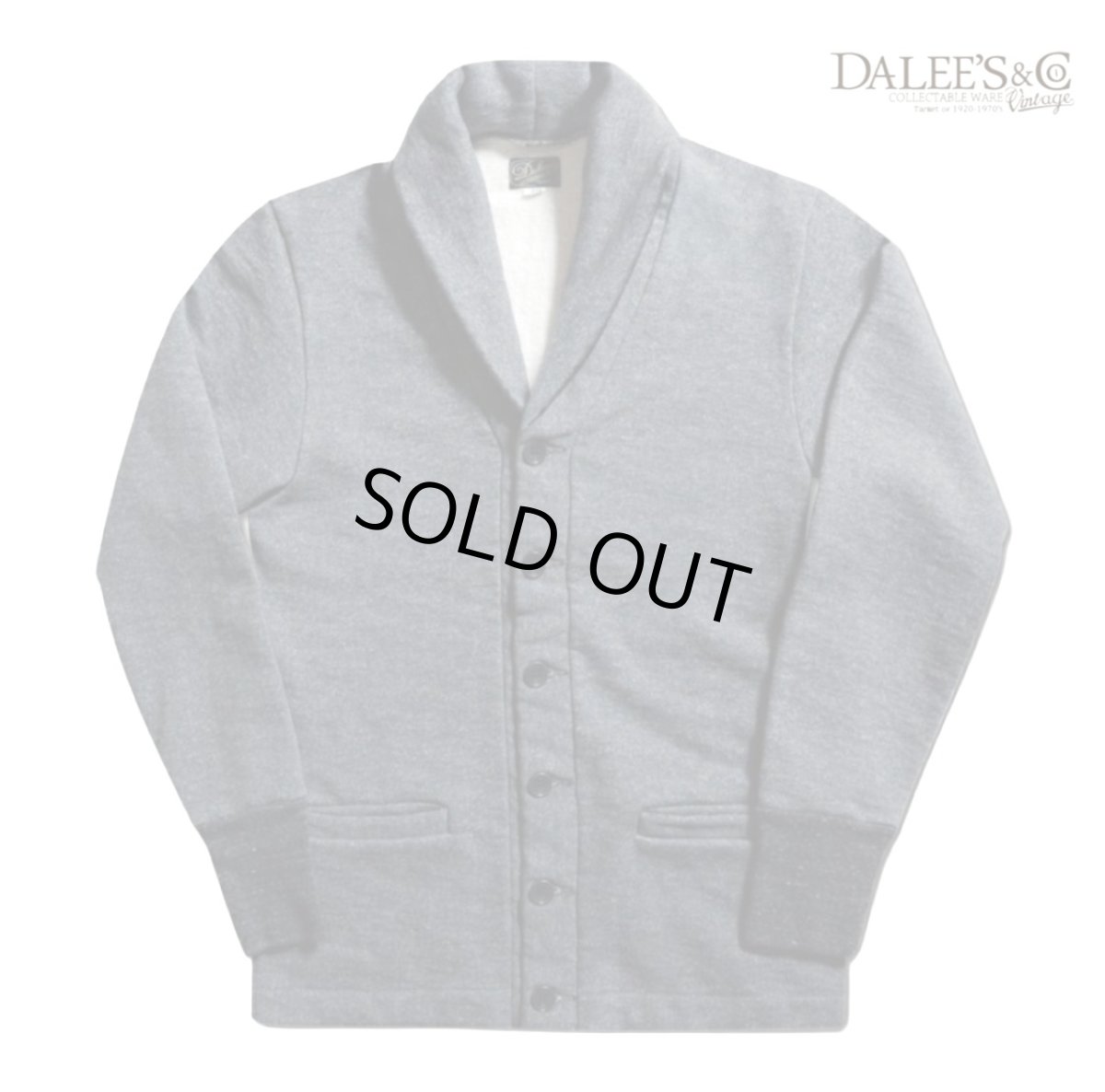画像1: DALEE'S&CO (ダリーズ＆コー) 30s NECK-WARM Cardigan (1)