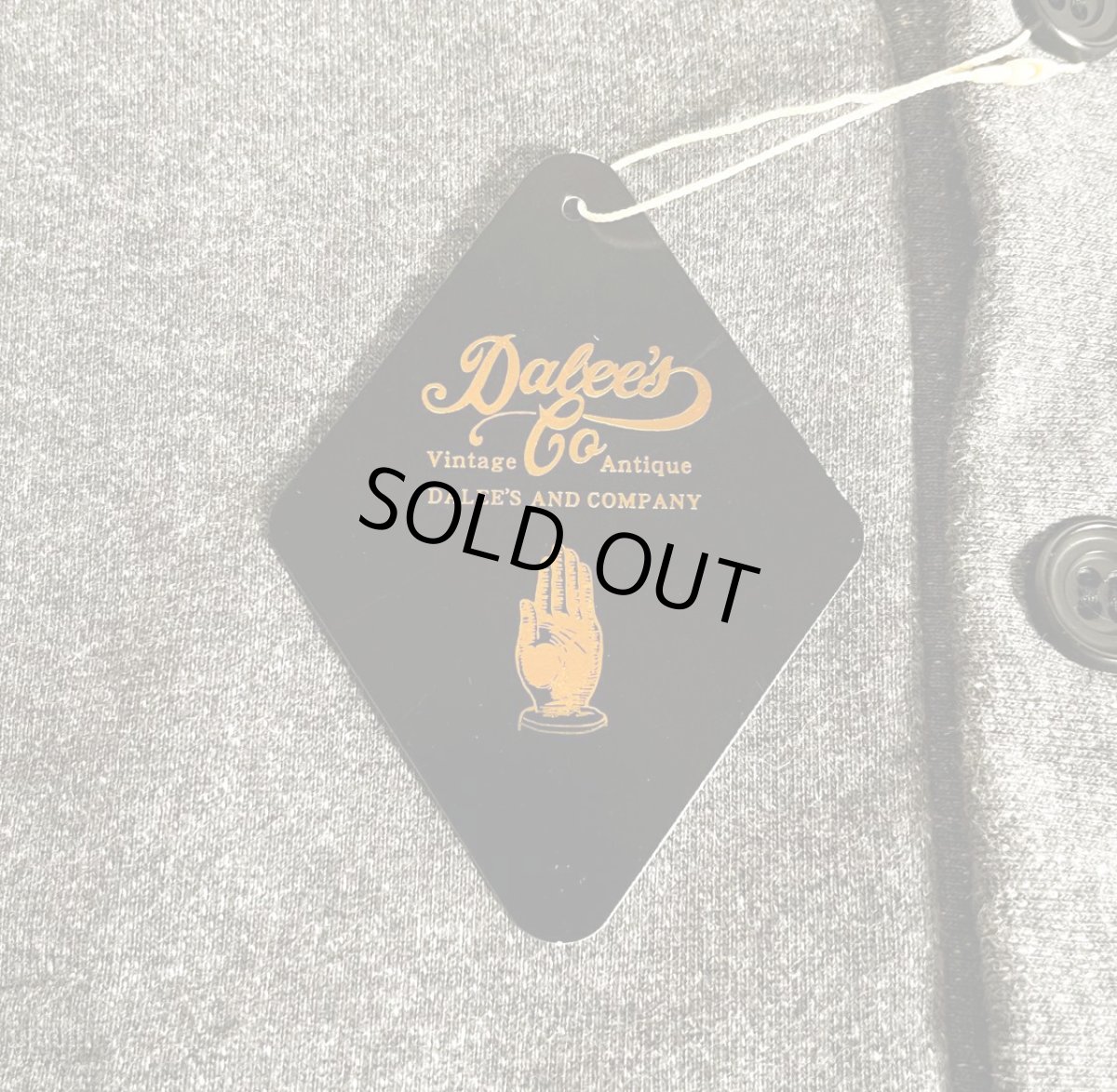 画像10: DALEE'S&CO (ダリーズ＆コー) 30s NECK-WARM Cardigan (10)