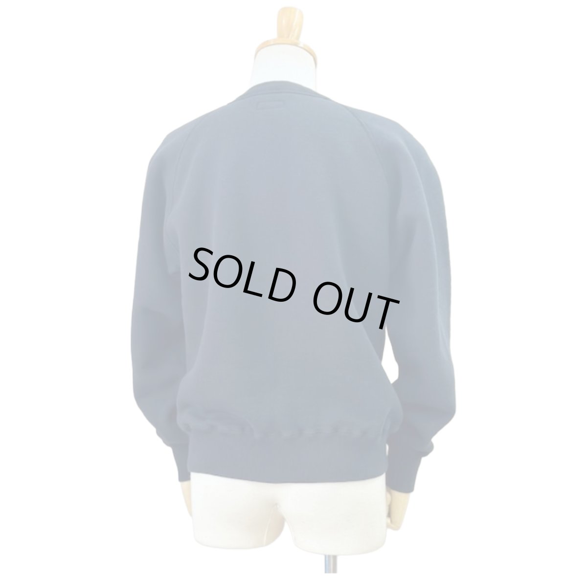 画像2: Dapper`s (ダッパーズ) 3.0mm Binder Crew Neck Sweat Flocky Print Design Model  (2)