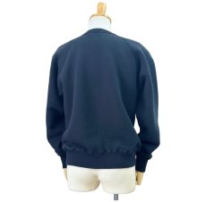 画像2: Dapper`s (ダッパーズ) 3.0mm Binder Crew Neck Sweat Flocky Print Design Model  (2)