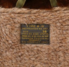 画像3: BUZZ RICKSON`S (バズリクソンズ) Type B-10 RED RIB VERSION “SUPERIOR TOGS CO., INC.” (3)