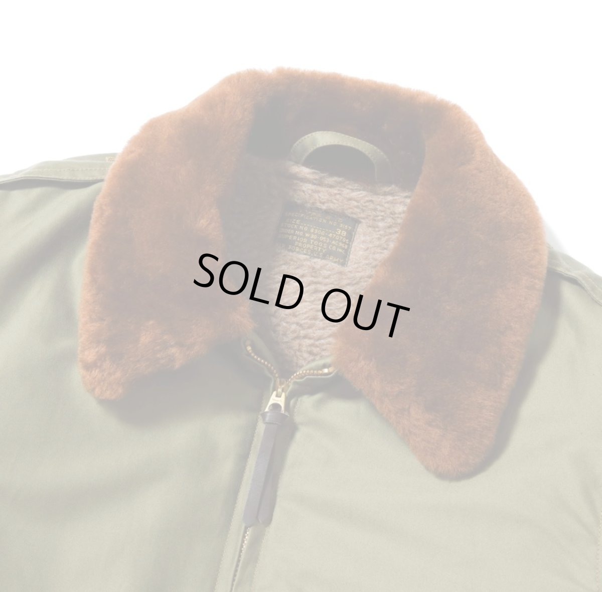 画像4: BUZZ RICKSON`S (バズリクソンズ) Type B-10 RED RIB VERSION “SUPERIOR TOGS CO., INC.” (4)