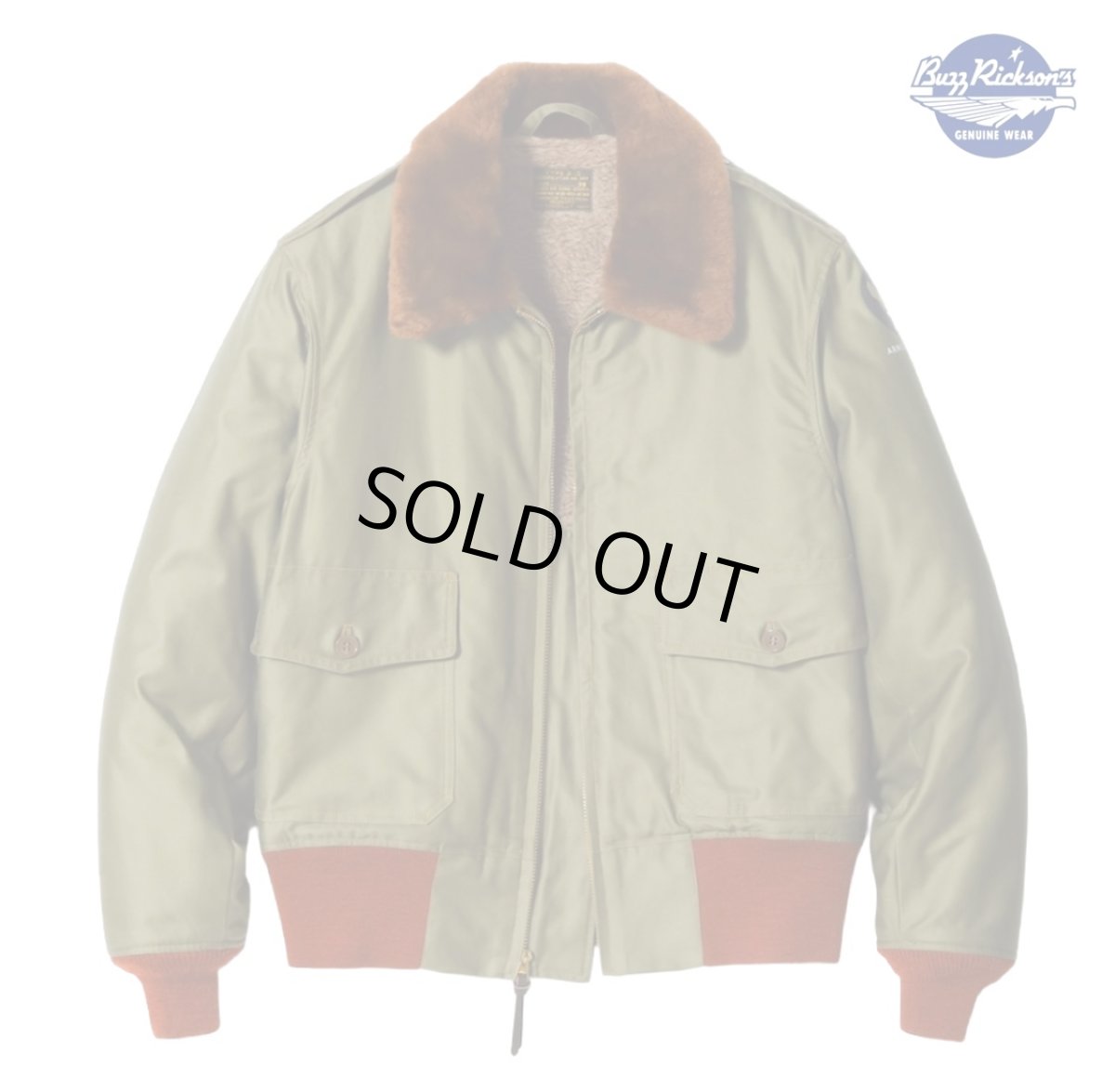 画像1: BUZZ RICKSON`S (バズリクソンズ) Type B-10 RED RIB VERSION “SUPERIOR TOGS CO., INC.” (1)