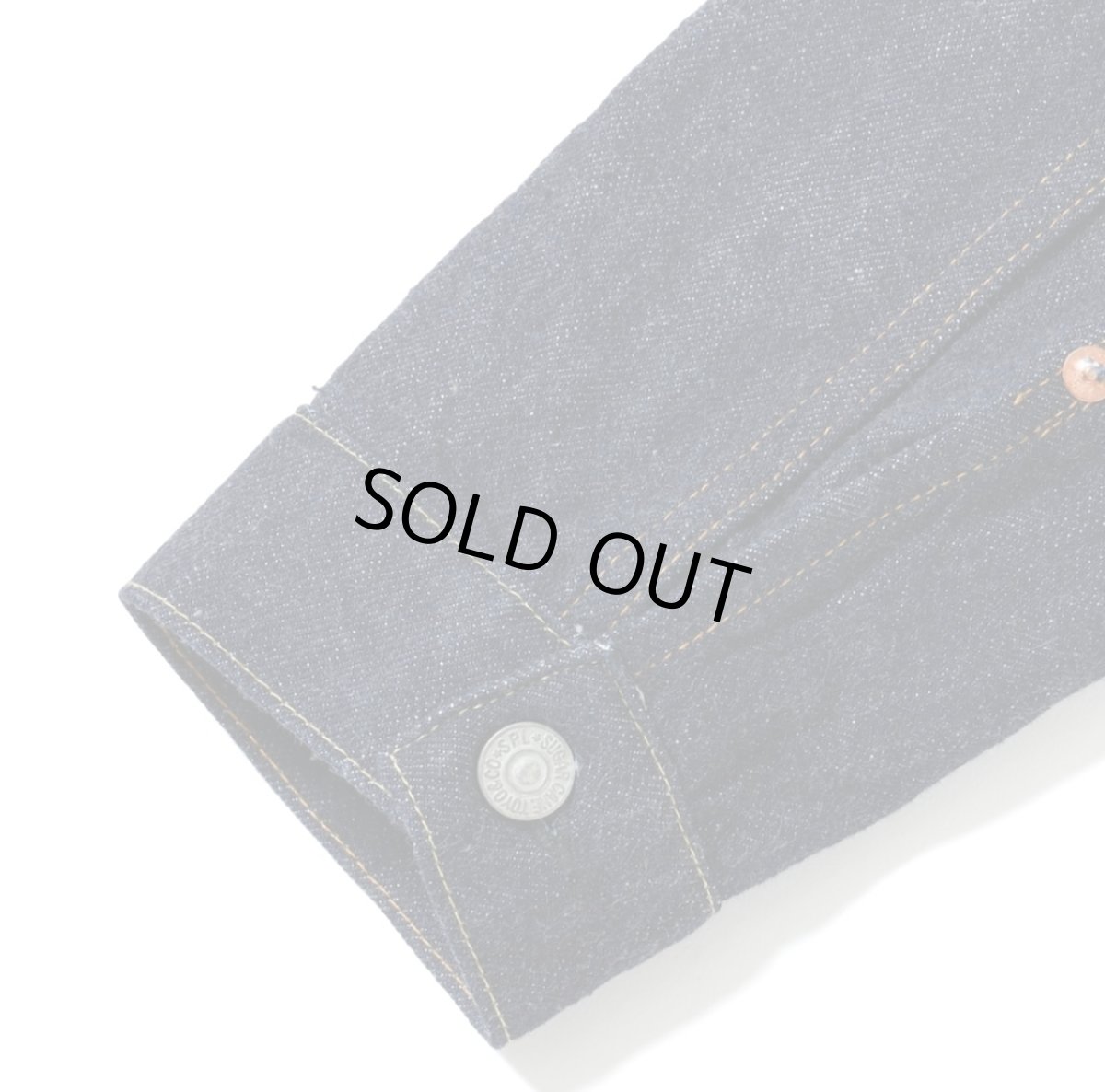 画像10: SUGAR CANE (シュガーケーン) 13oz. DENIM BLOUSE 1936 MODEL (10)