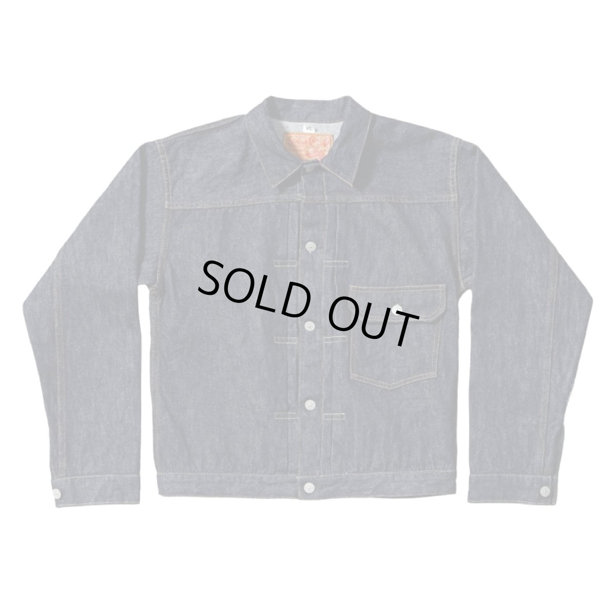 画像2: SUGAR CANE (シュガーケーン) 13oz. DENIM BLOUSE 1936 MODEL (2)