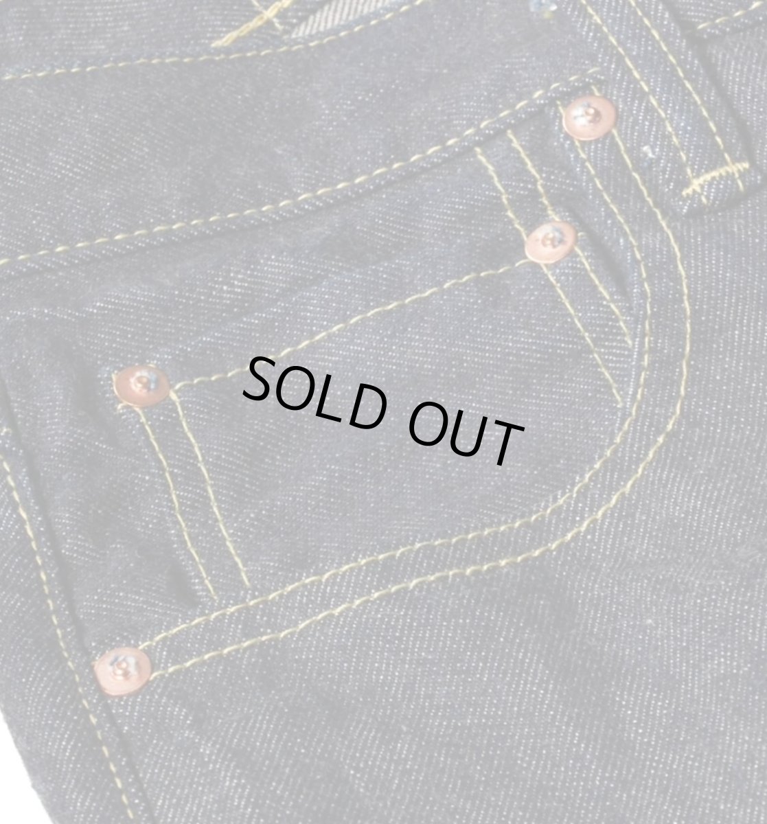 画像10: STRASS BURGER (ストラスバーガー) JUMBO 14.5oz SELVEDGE VINTAGE STRAIGHT JEAN (10)