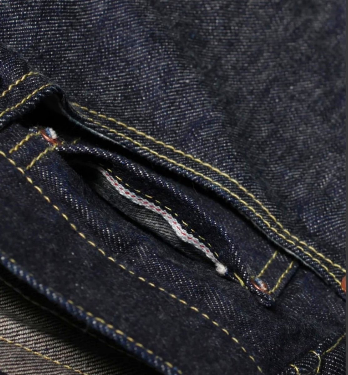 画像6: STRASS BURGER (ストラスバーガー) JUMBO 14.5oz SELVEDGE VINTAGE STRAIGHT JEAN (6)
