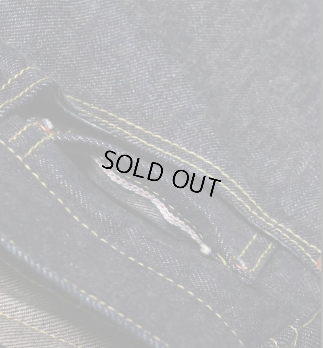 画像6: STRASS BURGER (ストラスバーガー) JUMBO 14.5oz SELVEDGE VINTAGE STRAIGHT JEAN (6)