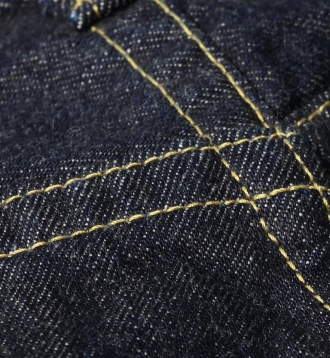 画像8: STRASS BURGER (ストラスバーガー) JUMBO 14.5oz SELVEDGE VINTAGE STRAIGHT JEAN (8)