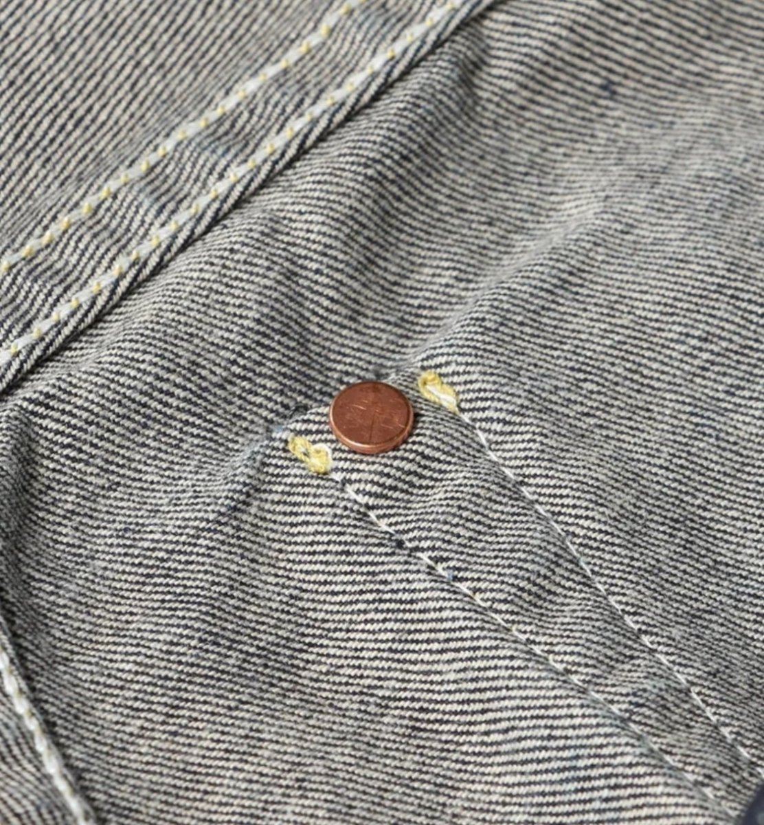 画像7: STRASS BURGER (ストラスバーガー) JUMBO 14.5oz SELVEDGE VINTAGE STRAIGHT JEAN (7)
