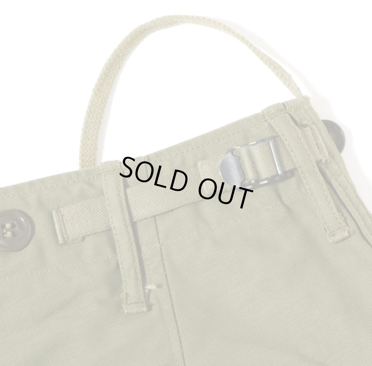 画像10: BUZZ RICKSON`S (バズリクソンズ) TROUSERS, SHELL, FIELD, M-51 SHORT LENGTH (10)