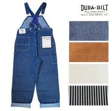 画像1: DURA-BILT (デュラビルト) 3 SERIES LOW BACK OVERALLS (1)