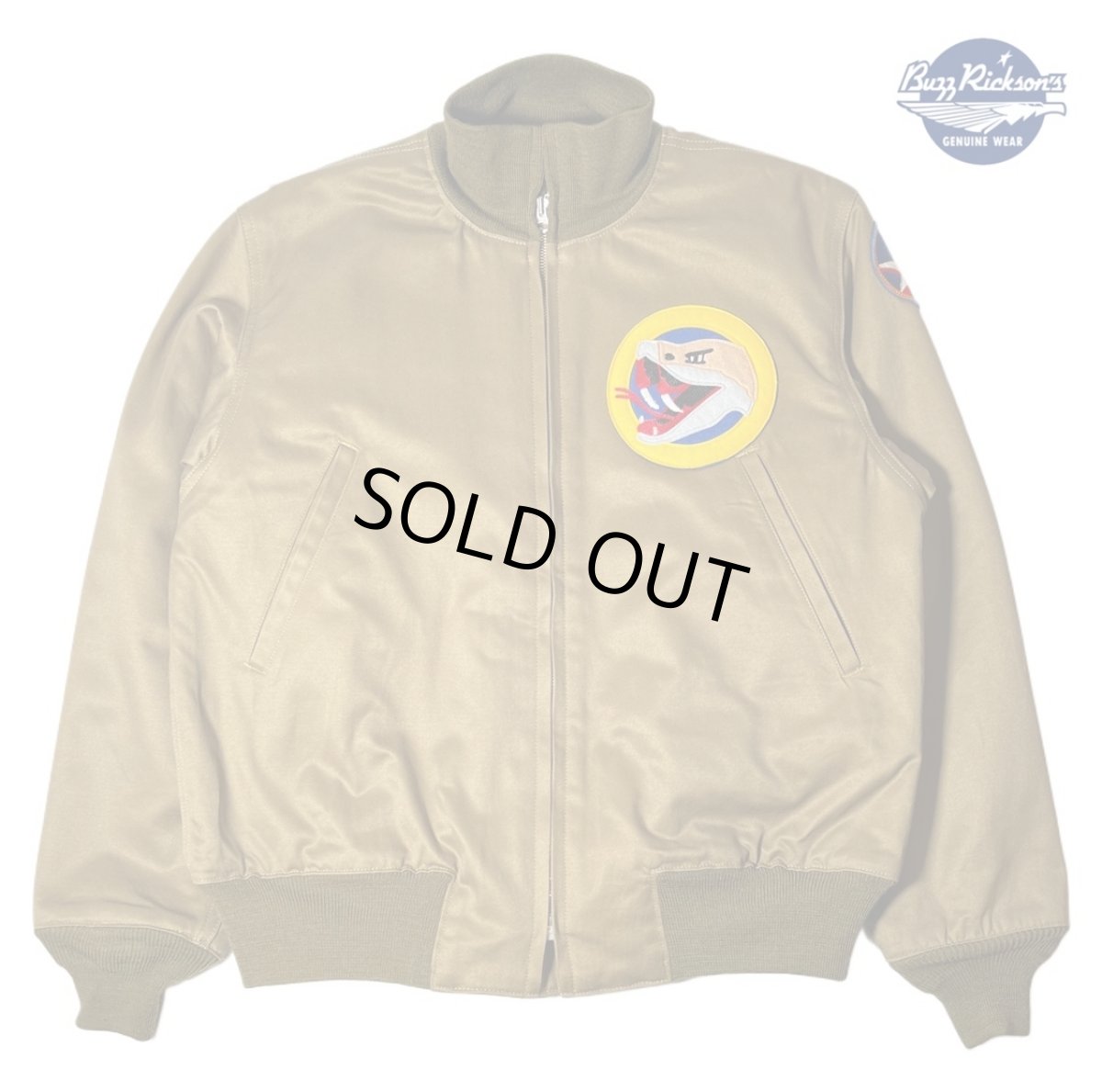 画像1: BUZZ RICKSON`S (バズリクソンズ)  Type TANKERS SLASH POCKET BUZZ RICKSONS MFG.CO. 78th FTR.SQ.BUSHMASTERS (1)