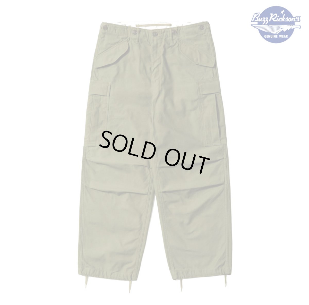 画像1: BUZZ RICKSON`S (バズリクソンズ) TROUSERS, SHELL, FIELD, M-51 SHORT LENGTH (1)