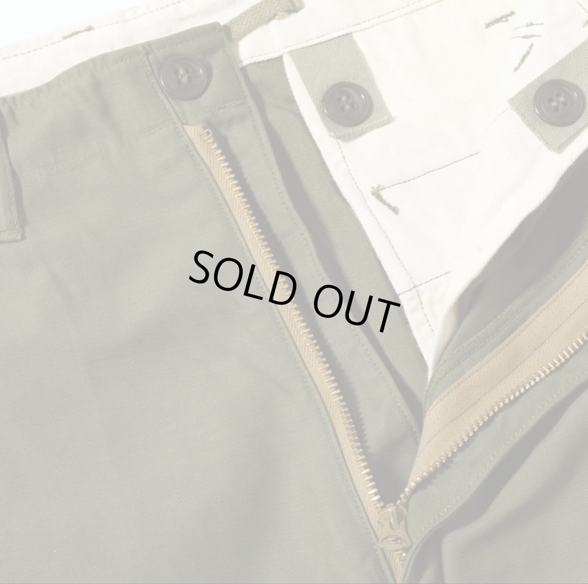 画像6: BUZZ RICKSON`S (バズリクソンズ) TROUSERS, SHELL, FIELD, M-51 SHORT LENGTH (6)