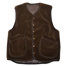 画像8: CUSHMAN (クッシュマン) QUILTING & FUR REVERSIBLE VEST (8)