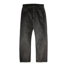 画像2: STRASS BURGER (ストラスバーガー) JUMBO 14.5oz BLACK SELVEDGE DENIM STRAIGHT JEANS (2)