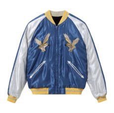 画像4: TAILOR TOYO (テーラー東洋 ) Mid 1950s Style Velveteen Souvenir Jacket “GOLD DRAGON & GOLD TIGER” × “JAPAN MAP” (4)