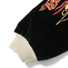 画像9: TAILOR TOYO (テーラー東洋 ) Mid 1950s Style Velveteen Souvenir Jacket “GOLD DRAGON & GOLD TIGER” × “JAPAN MAP” (9)