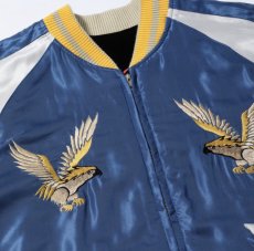 画像13: TAILOR TOYO (テーラー東洋 ) Mid 1950s Style Velveteen Souvenir Jacket “GOLD DRAGON & GOLD TIGER” × “JAPAN MAP” (13)