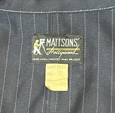 画像7: MATTSONS` (マットソンズ) HERRINGBONE STRIPE COVER ALL (7)