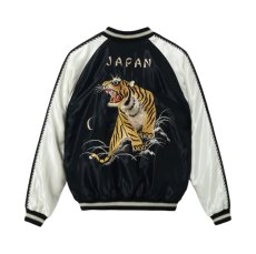 画像3: TAILOR TOYO (テーラー東洋)  Mid 1950s Style Acetate Souvenir Jacket “ROARING TIGER” × “BLACK DRAGON” (3)