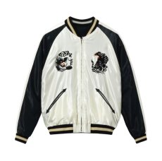 画像4: TAILOR TOYO (テーラー東洋)  Mid 1950s Style Acetate Souvenir Jacket “ROARING TIGER” × “BLACK DRAGON” (4)