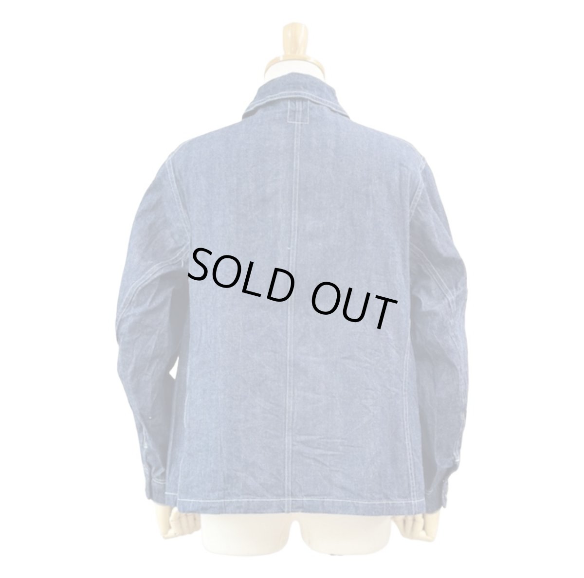 画像4: LION BRAND (ライオンブランド) Denim Coverall Jacket  (4)