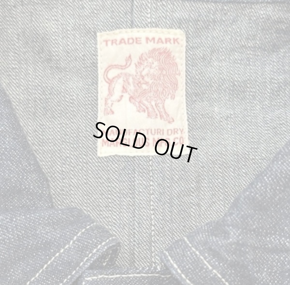 画像10: LION BRAND (ライオンブランド) Denim Coverall Jacket  (10)