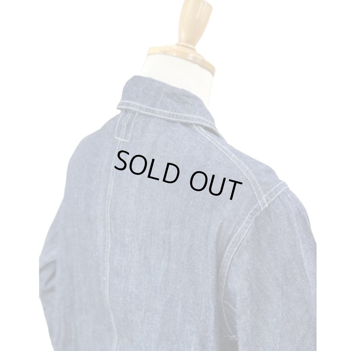 画像6: LION BRAND (ライオンブランド) Denim Coverall Jacket  (6)