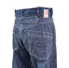 画像6: LION BRAND (ライオンブランド) Denim Work Pants with Buckle Back  (6)