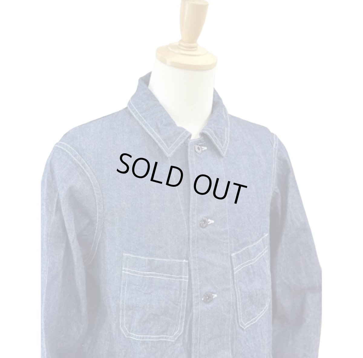 画像5: LION BRAND (ライオンブランド) Denim Coverall Jacket  (5)