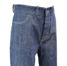 画像4: LION BRAND (ライオンブランド) Denim Work Pants with Buckle Back  (4)