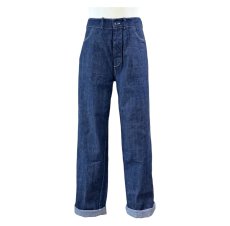 画像2: LION BRAND (ライオンブランド) Denim Work Pants with Buckle Back  (2)