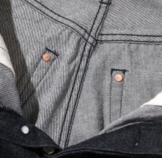 画像7: SUGAR CANE (シュガーケーン) 14.25oz. BLACK DENIM 1947 MODEL (REGULAR STRAIGHT) (7)