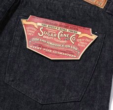 画像12: SUGAR CANE (シュガーケーン) 14.25oz. BLACK DENIM 1947 MODEL (REGULAR STRAIGHT) (12)