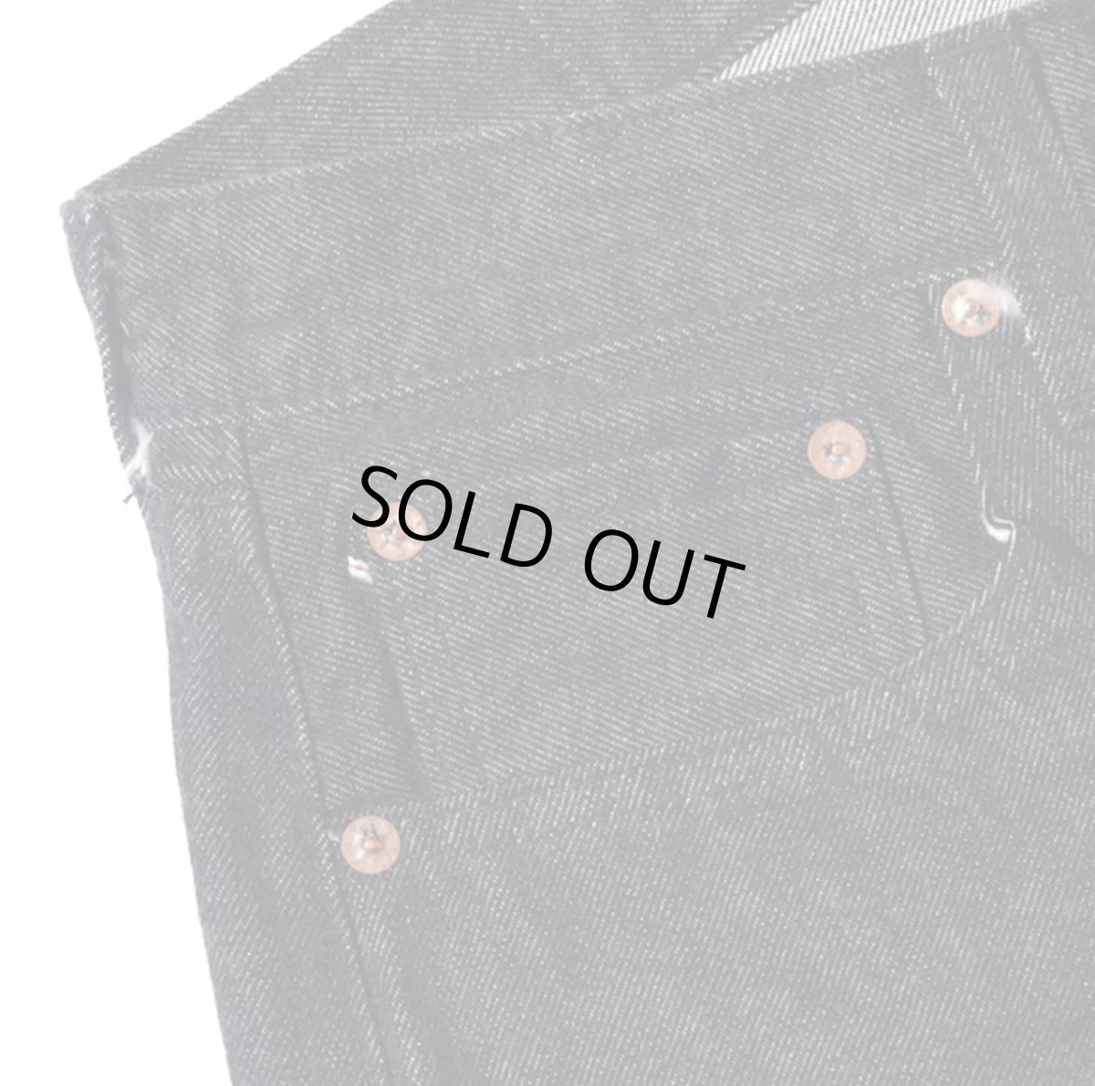 画像8: SUGAR CANE (シュガーケーン) 14.25oz. BLACK DENIM 1947 MODEL (REGULAR STRAIGHT) (8)