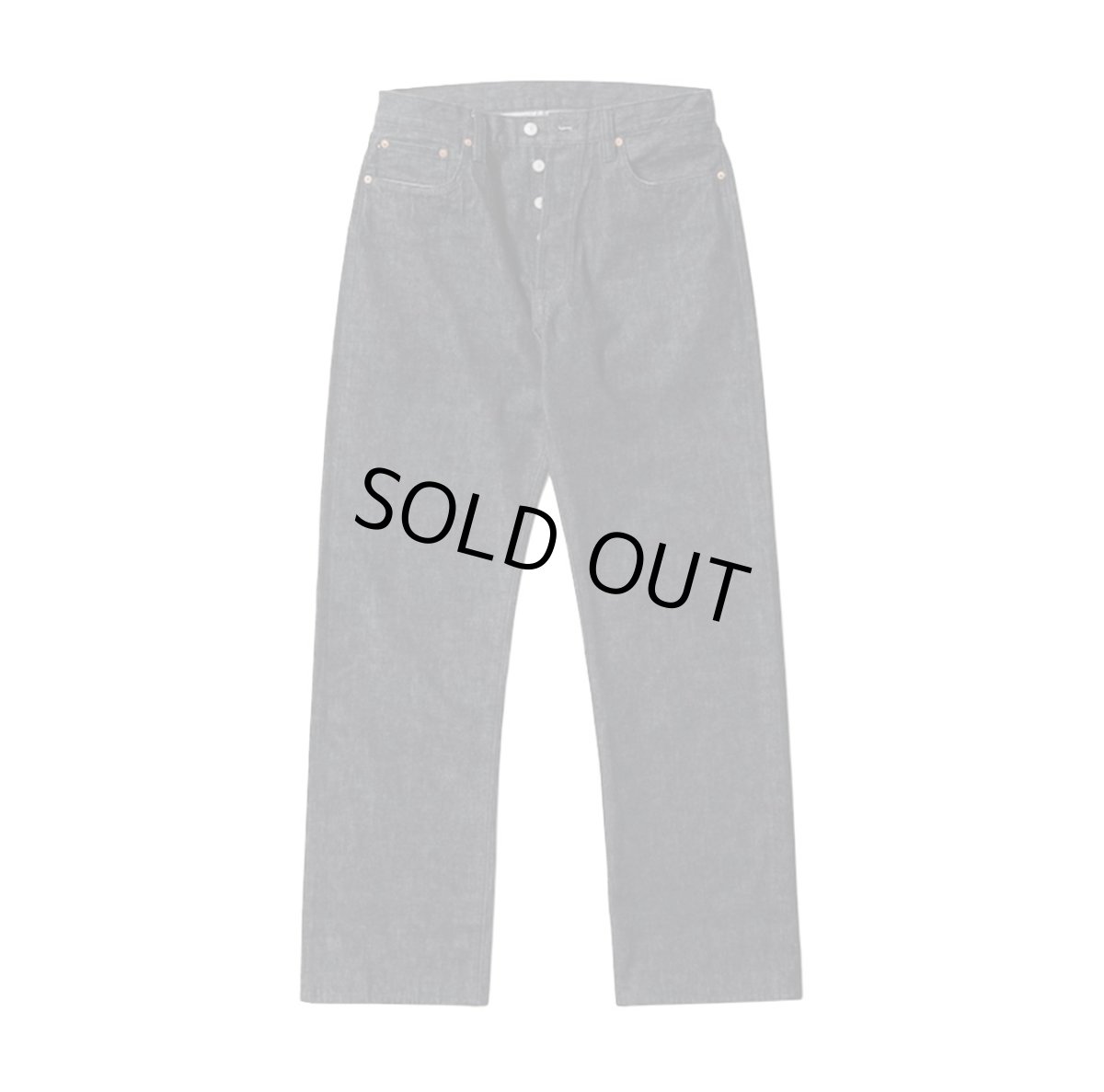 画像2: SUGAR CANE (シュガーケーン) 14.25oz. BLACK DENIM 1947 MODEL (REGULAR STRAIGHT) (2)