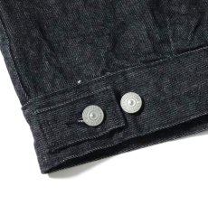 画像9: SUGAR CANE (シュガーケーン) 14.25oz. BLACK DENIM JACKET 1953 MODEL (9)