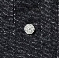 画像5: SUGAR CANE (シュガーケーン) 14.25oz. BLACK DENIM JACKET 1953 MODEL (5)
