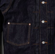 画像4: STRASS BURGER (ストラスバーガー) JUMBO 14.5oz SELVEDGE PH101 DENIM JACKET (4)
