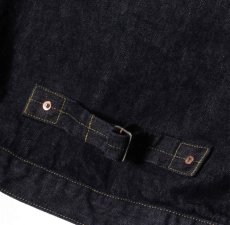 画像8: STRASS BURGER (ストラスバーガー) JUMBO 14.5oz SELVEDGE 1st DENIM JACKET BANANA YELLOW (8)