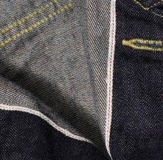 画像9: STRASS BURGER (ストラスバーガー) JUMBO 14.5oz SELVEDGE 1st DENIM JACKET BANANA YELLOW (9)