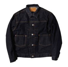 画像2: STRASS BURGER (ストラスバーガー) JUMBO 14.5oz SELVEDGE PH101 DENIM JACKET (2)